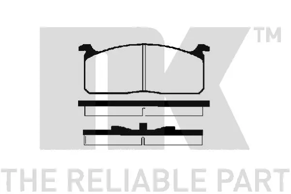 Brake Pad Set, disc brake (224507)
