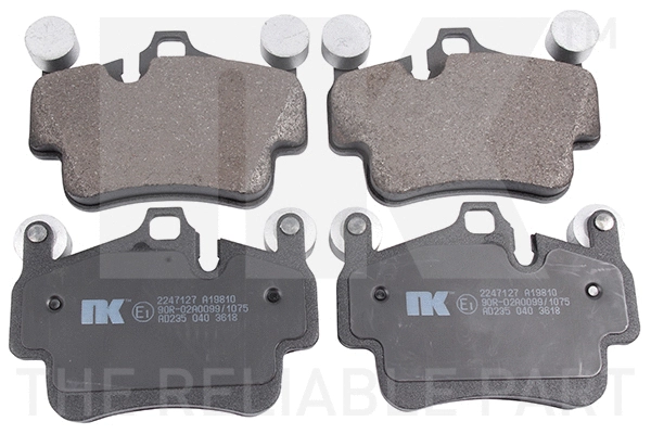 Brake Pad Set, disc brake (2247127)