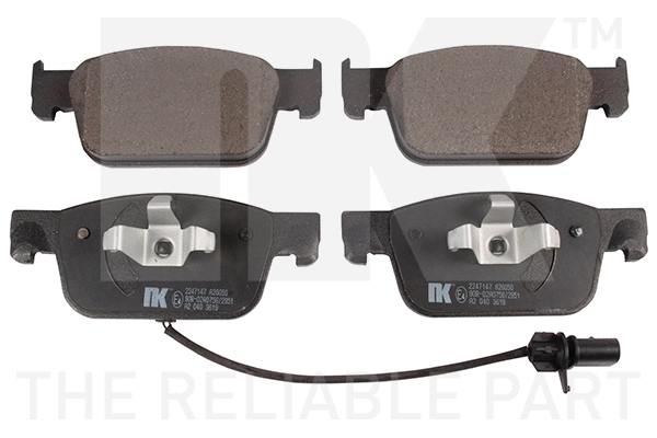Brake Pad Set, disc brake (2247147)