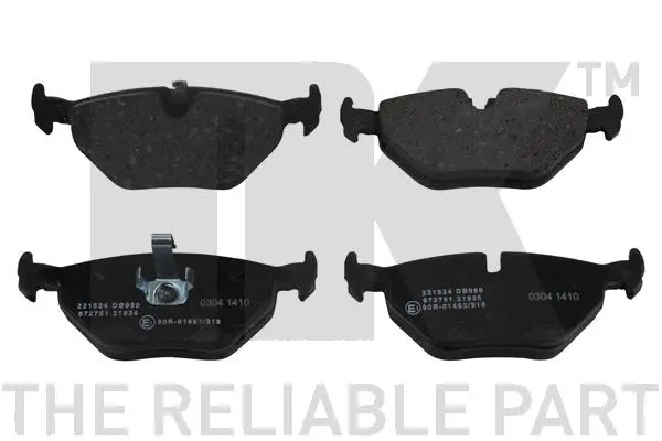 Brake Pad Set, disc brake (221524)