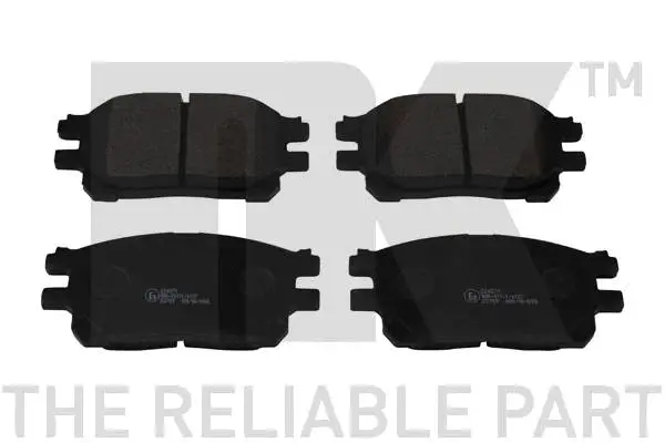 Brake Pad Set, disc brake (224571)
