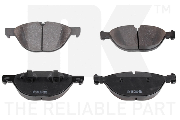 Brake Pad Set, disc brake (221541)
