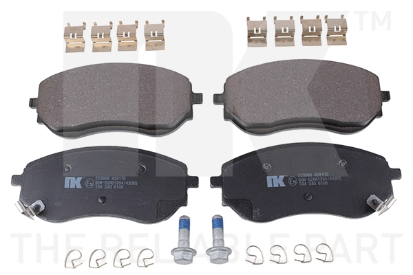 Brake Pad Set, disc brake (223399)