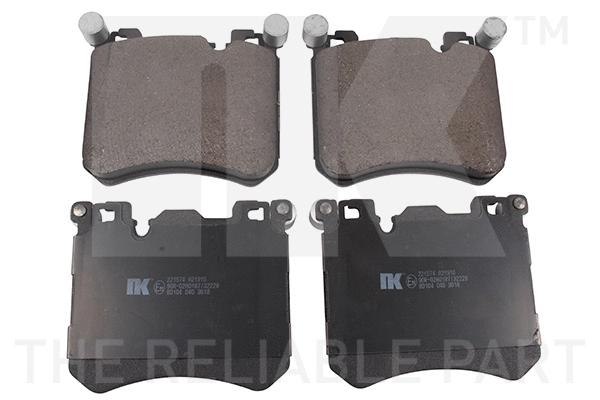 Brake Pad Set, disc brake (221574)