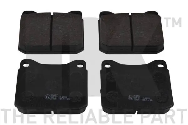 Brake Pad Set, disc brake (224707)