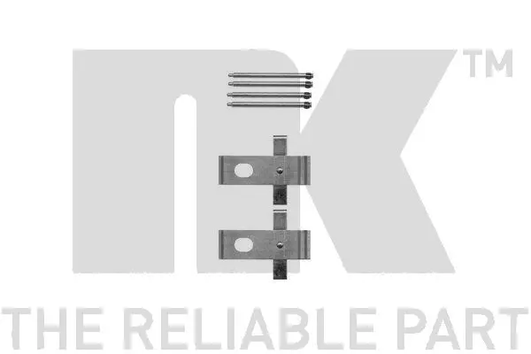 Accessory Kit, disc brake pad (7915634)
