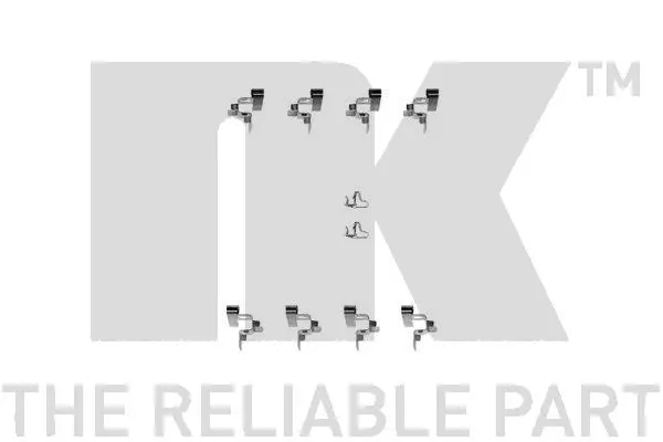 Accessory Kit, disc brake pad (7945191)