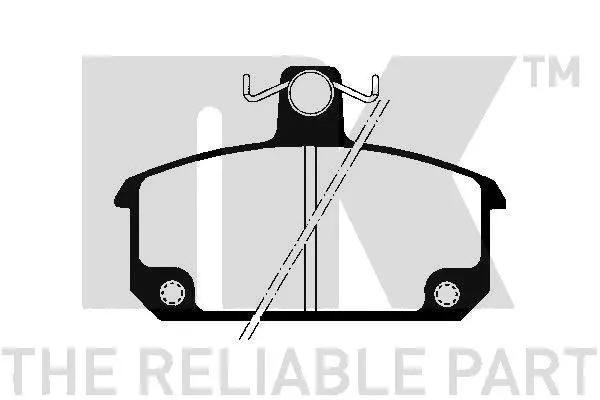 Brake Pad Set, disc brake (223912)