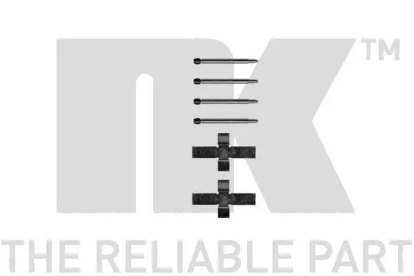 Accessory Kit, disc brake pad (7999958)