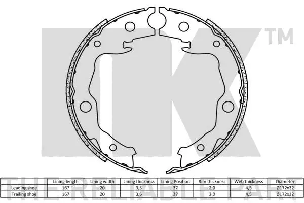 Brake Shoe Set