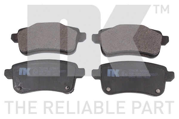 Brake Pad Set, disc brake (223976)
