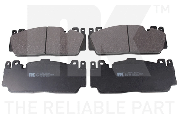 Brake Pad Set, disc brake (221582)