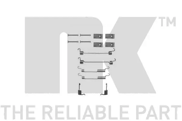 Accessory Kit, parking brake shoes (7940735)