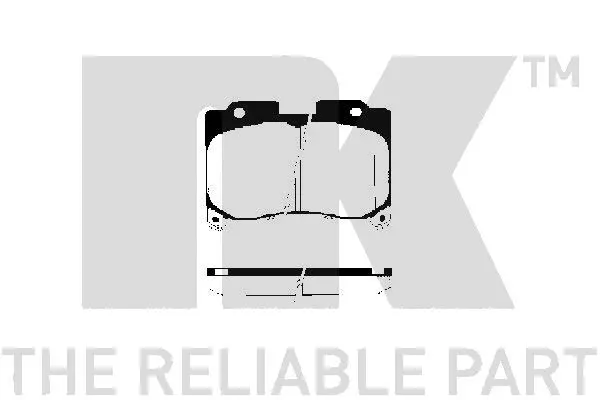 Brake Pad Set, disc brake (224540)