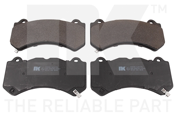 Brake Pad Set, disc brake (229338)