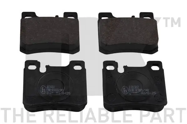 Brake Pad Set, disc brake (223322)