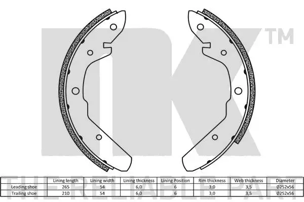 Brake Shoe Set