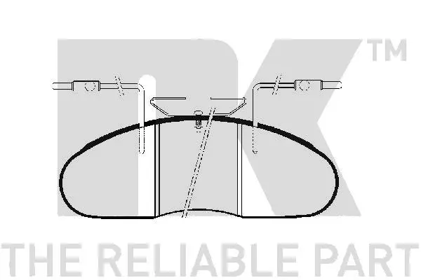 Brake Pad Set, disc brake (223923)