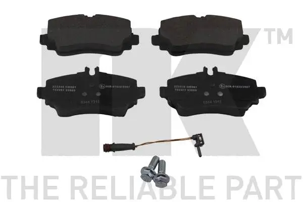 Brake Pad Set, disc brake (223349)