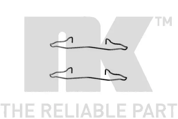 Accessory Kit, disc brake pad (7925186)