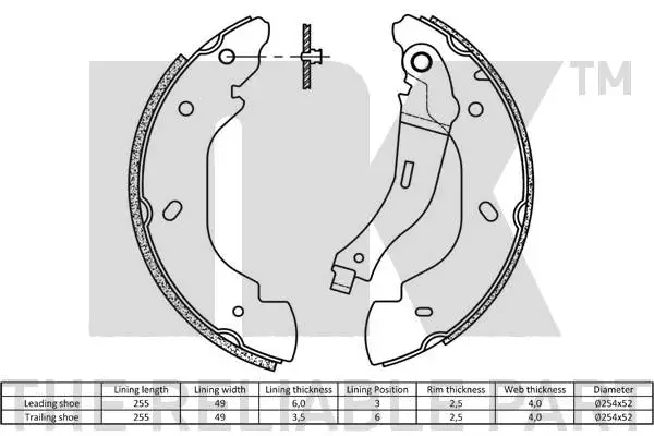 Brake Shoe Set
