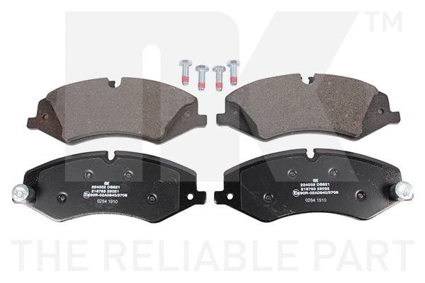 Brake Pad Set, disc brake (224032)