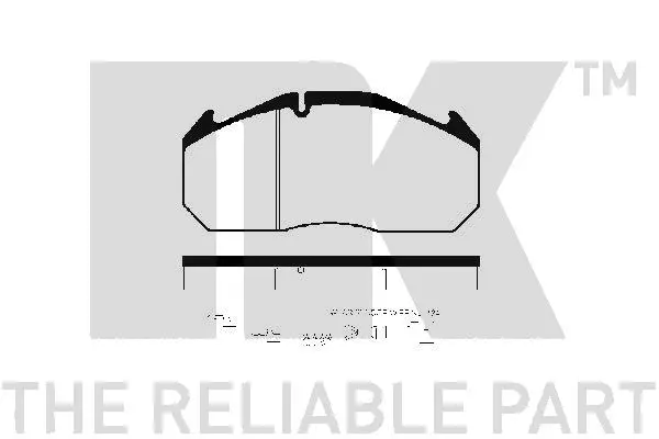 Brake Pad Set, disc brake (223936)