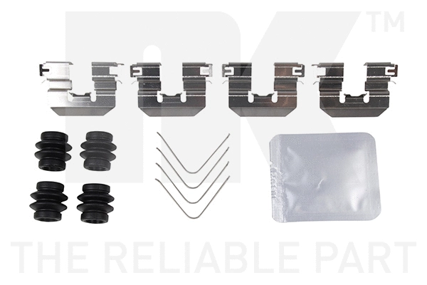 Accessory Kit, disc brake pad (79341704)