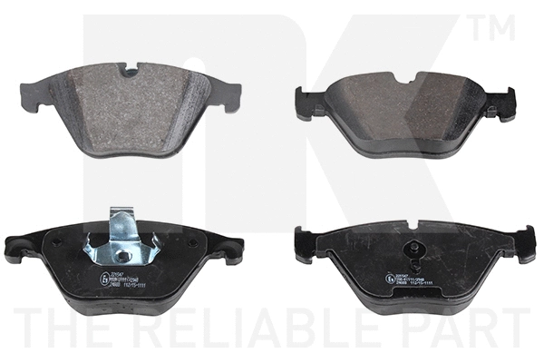 Brake Pad Set, disc brake (221547)