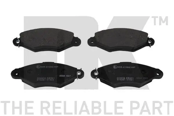 Brake Pad Set, disc brake (223938)