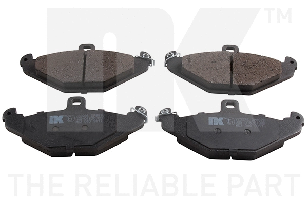 Brake Pad Set, disc brake (223926)