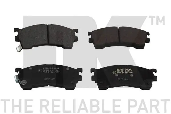 Brake Pad Set, disc brake (223232)