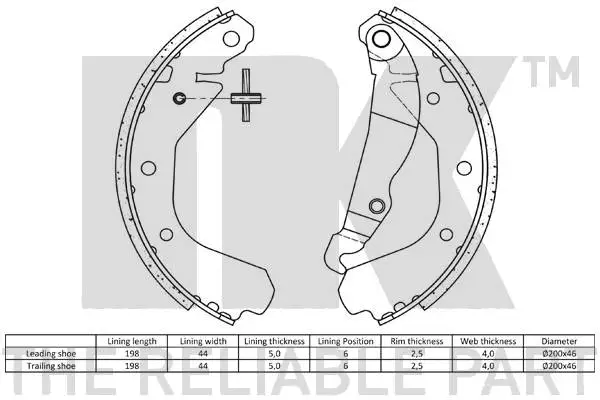Brake Shoe Set