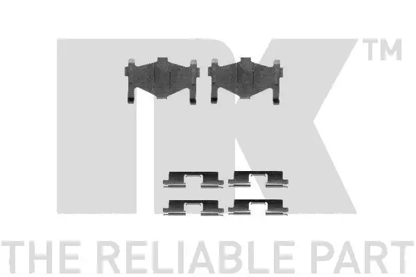 Accessory Kit, disc brake pad (7999136)