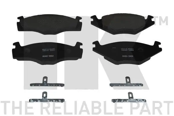 Brake Pad Set, disc brake (224716)