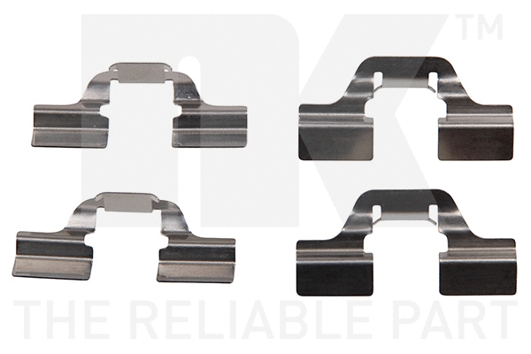Accessory Kit, disc brake pad (79391749)