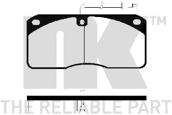 Brake Pad Set, disc brake (224814)