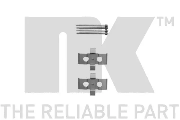 Accessory Kit, disc brake pad (7933635)