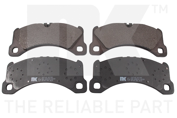 Brake Pad Set, disc brake (2247142)