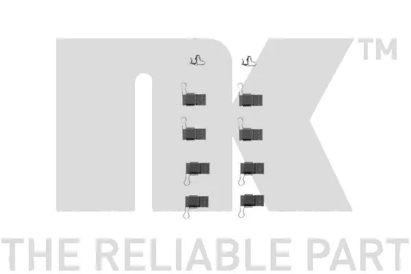 Accessory Kit, disc brake pad (7945193)