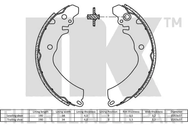 Brake Shoe Set