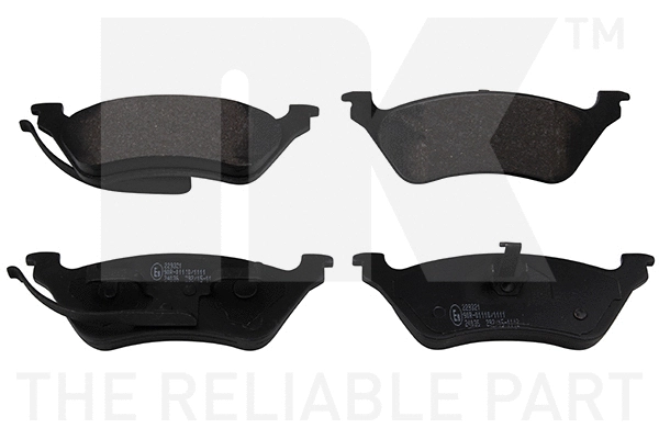 Brake Pad Set, disc brake (229321)