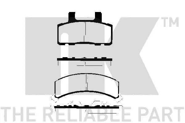 Brake Pad Set, disc brake (229210)