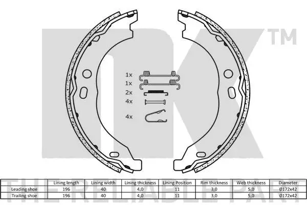 Brake Shoe Set