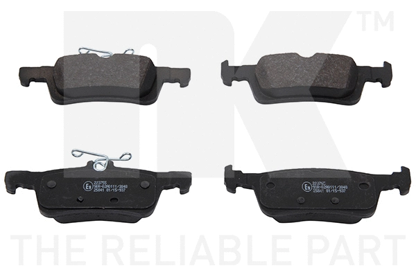 Brake Pad Set, disc brake (223755)