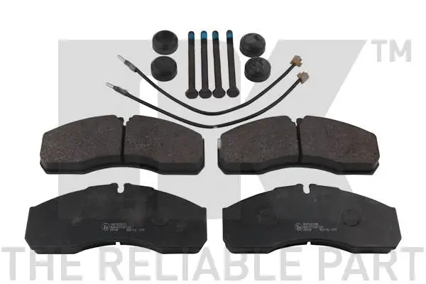 Brake Pad Set, disc brake (222395)