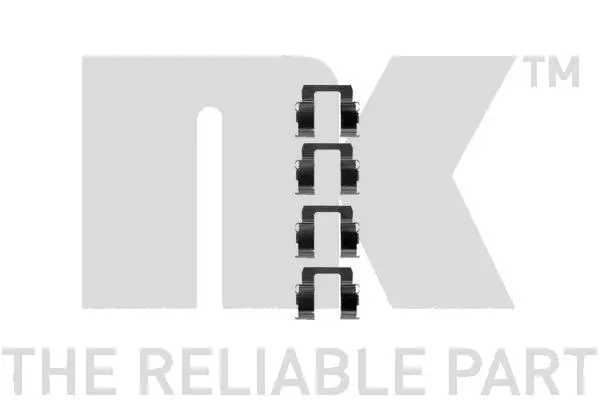 Accessory Kit, disc brake pad (7922102)