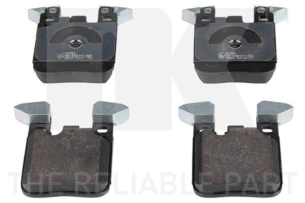 Brake Pad Set, disc brake (221565)