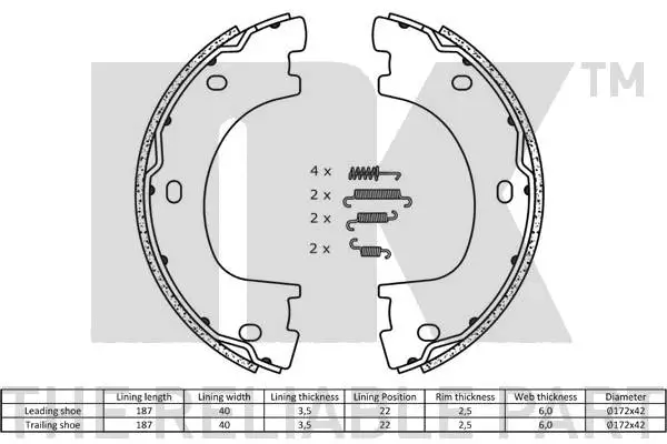 Brake Shoe Set