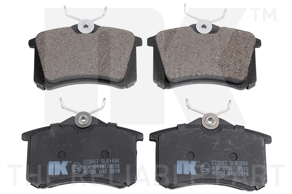 Brake Pad Set, disc brake (223947)